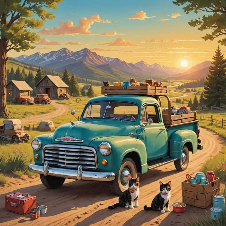 The Enduring Charm of the Cat Pickup Truck