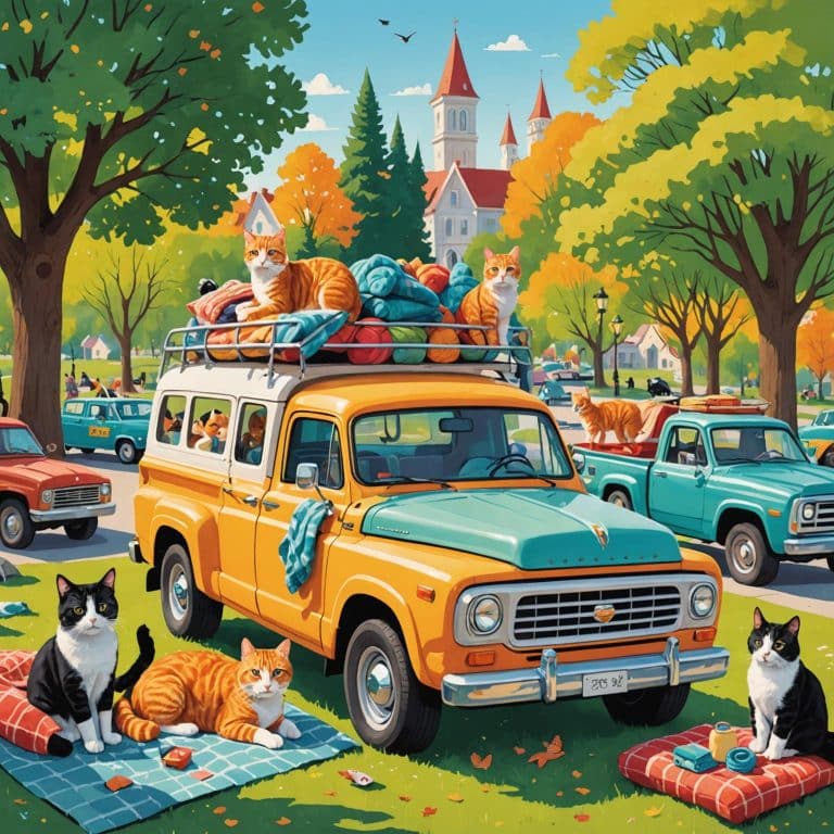 Cat Pickup Truck: A Quirky, Charming Pet Trend