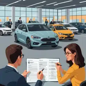 هل يمكنك استئجار سيارة مستعملة